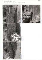 Glanum - Monument LIII (pl. 9) - Mur sud-b, face nord, et blocs 36, 37, 49, 52 et 53.