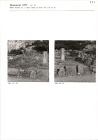Glanum - Monument LIII (pl. 9) - Murs ouest-a et c, faces ouest, et blocs 40 à 42 et 44