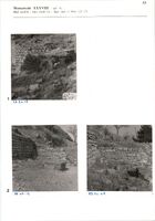 Glanum - Monument XXXVIII (pl.4) - Mur nord-b : face nord (1) ; face sud et bloc 123 (2)