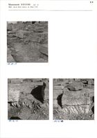 Glanum - Monument XXXVIII (pl.4) - Mur est-e, face ouest, et bloc 119