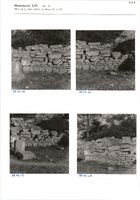 Glanum - Monument LIV (pl. 9) - Mur est-a, face ouest, et blocs 51 à 53