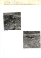 Glanum - Sanctuaire primitif (XXXV) - (pl. 3) - Partie inférieure ; angle sud-ouest et mur ouest, à l'intérieur de la pièce c, face est
