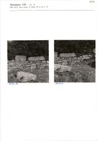Glanum - Monument LIV (pl. 9) - Mur est-b, face ouest, et blocs 46 à 48 et 50