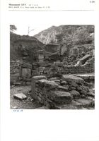 Glanum - Monument LVI (pl. 5 et 6) - Murs nord-b et a, faces nord, et blocs 87 à 90