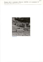 Glanum - Passage entre le sanctuaire d'Hercule (XXXVII) et le monument LI - Mur sud, face nord, et bloc 18 à 27 (pl. 8)