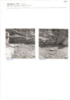Glanum - Monument LIII (pl. 9) - Mur sud-c, face nord, et blocs 42 et 43