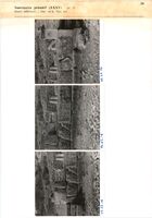 Glanum - Sanctuaire primitif (XXXV) - (pl. 3) - Partie inférieure ; mur est-d, face est