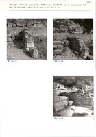 Glanum - Passage entre le sanctuaire d'Hercule (XXXVII) et le monument LI - Mur sud, face nord, et bloc 18 (au fond) et 19 à 23 (pl. 8)