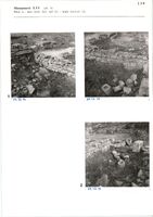 Glanum - Monument LVI (pl. 6) - Pièce a : mur nord, face sud (1) ; angle nord-est (2)