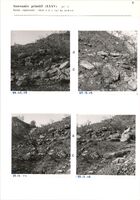 Glanum - Sanctuaire primitif (XXXV) - (pl. 1) - Partie supérieure ; murs a et c vus du nord-est