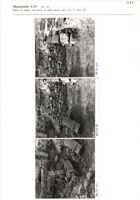 Glanum - Monument LVI (pl. 6) - Pièce b, angle sud-ouest et mur ouest, face est, et bloc 85