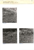 Glanum - Sanctuaire primitif (XXXV) - (pl. 2) - Partie intermédiaire ; murs ouest-a, et bloc 142