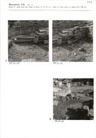 Glanum - Monument LII (pl. 5) - Pièce d : mur sud, face nord, et blocs 97 et 99 (1) ; mur est, face ouest, et blocs 93 à 99 (2).