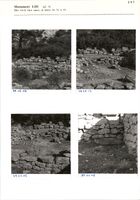 Glanum - Monument LIII (pl. 9) - Mur est-d, face ouest, et blocs 18, 34 et 39