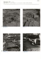 Glanum - Monument LII (pl. 5) - Murs sud-d et a : vus de l'ouest (1) ; vus du sud-est, et blocs 97, 99  et 100 (2)