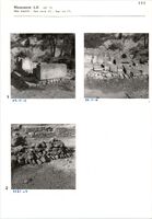 Glanum - Monument LII (pl. 5) - Mur ouest-b : face ouest (1) ; face est (2)