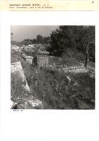 Glanum - Sanctuaire primitif (XXXV) - (pl. 2) - Partie intermédiaire ; pièce a, vue du sud-ouest