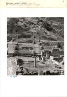 Glanum - Sanctuaire primitif (XXXV) - (pl. 2 et 3) - Vue d'ensemble des parties intermédiaire et inférieure