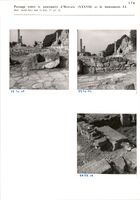 Glanum - Passage entre le sanctuaire d'Hercule (XXXVII) et le monument LI - Mur nord, face sud, et bloc 17 (pl. 8)