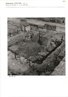 Glanum - Monument XXXVIII (pl.4) - Foyer de la pièce c, vue du sud-ouest