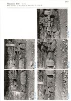 Glanum - Monument LIII (pl. 9) - Murs ouest-a et c, faces ouest, et blocs 40 à 42, 44 et 45